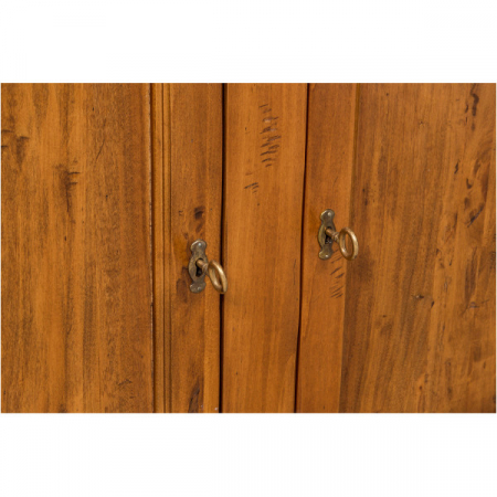 Bufet, L110*45*H103 cm,  2 usi 2 sertare, lemn masiv [3]