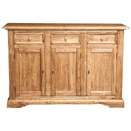 Bufete - Bufet, L156*45*H103 cm, 3 usi 3 sertare, lemn masiv