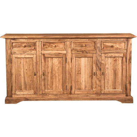 Bufete - Bufet, L202*45*H103 cm,  4 usi 4 sertare, lemn masiv