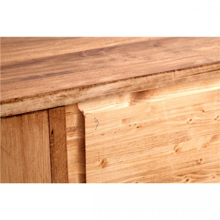 Comoda TV, L150*51*H56 cm, lemn masiv,  2 usi 4 sertare [4]