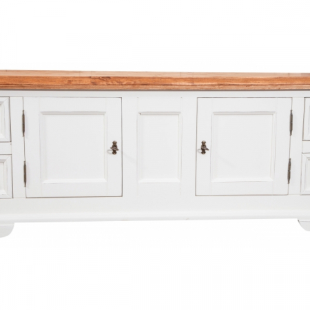 Comoda TV, L150*51*H56 cm,  2 usi 4 sertare, [3]