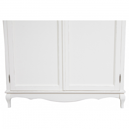 Dulap,  L130*57*H210 cm,  alb antic, lemn [6]