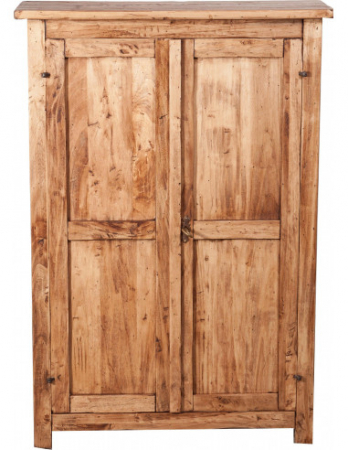 Bufete - Dulap, L68*25*H98 cm, 2 usi, natur antic, lemn masiv