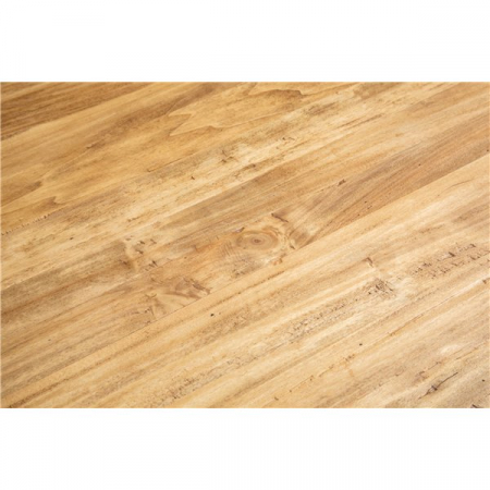 Masa extensibila, L120(210)*80*H80 cm, alb antic/natur, lemn masiv [5]