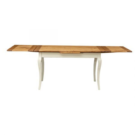 Masa extensibila, L140(240)*80*H80 cm, alb antic /natur [2]