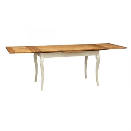 Masa extensibila, L140(240)*80*H80 cm, alb antic /natur [1]
