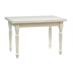 Masa extensibila - Masa extensibila, L120(210)*80*H80 cm, alba antic, lemn masiv