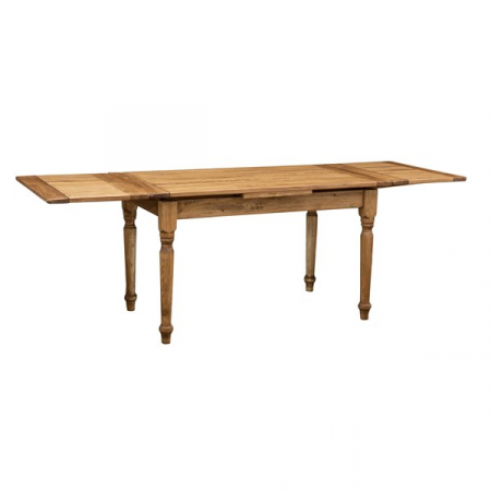 Masa extensibila, L140(240)*80*H80 cm,  natur antichizat,  lemn masiv [2]