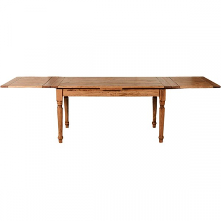 Masa extensibila, L160(290)*90*H80 cm,  natur antichizat, lemn masiv [1]
