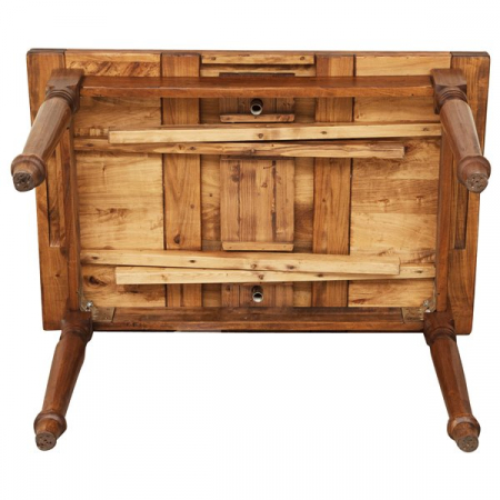 Masa extensibila, L180(310)*90*H80 cm, nuc antichizat, lemn masiv [1]