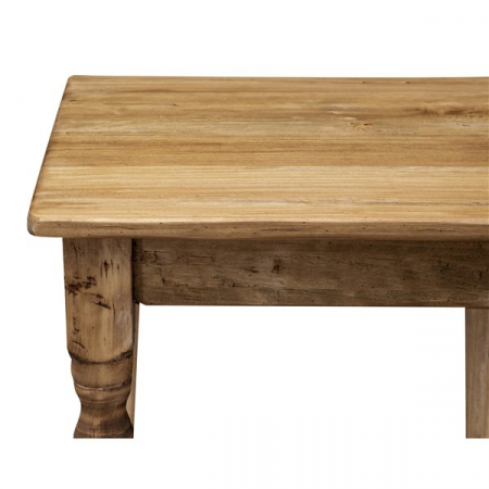 Masa fixa, L 70*70*H78 cm, culoare natur, Lemn Masiv [2]