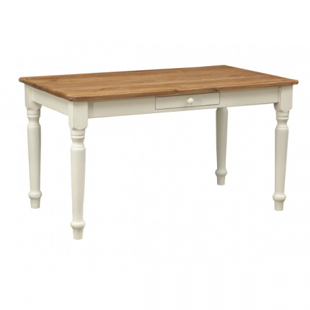 Masa fixa, L120*80*H80 cm, cu sertar, lemn masiv [1]