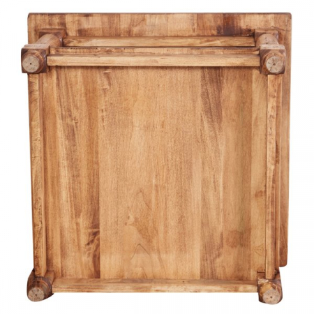 Masuta de cafea,  L70*70*H45 cm,  lemn masiv [1]