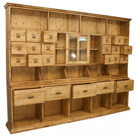 Mobila de farmacie L284 *40* H220 cm, lemn masiv [1]