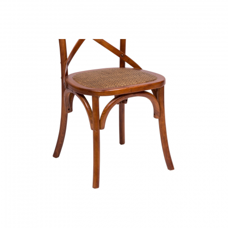 Scaun Thonet din lemn masiv si sezut din ratan [2]