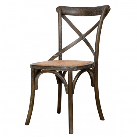 Scaune - Scaun Thonet din lemn masiv si sezut din ratan