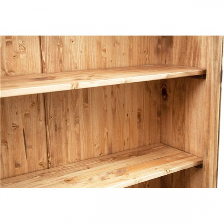 Vitrina,  L109*36*H180 cm, 2 usi 2 sertare, lemn masiv [3]