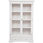 Vitrina,  L109*36*H180 cm, 2 usi 2 sertare, lemn [1]