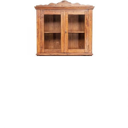 Vitrina 2 usi 2 sertare, L107* 43* H238 cm, lemn masiv [7]