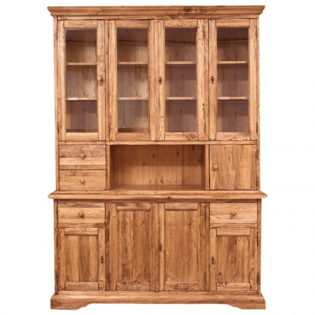 Vitrina, L156* 50*H200 cm, 4 usi si sertare Vitrine - Vitrina, L156* 50*H200 cm, 4 usi si sertare