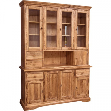 Vitrina, L156* 50*H200 cm, 4 usi si sertare [5]