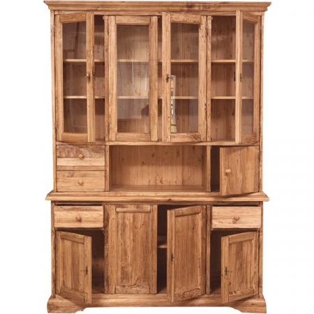 Vitrina, L156* 50*H200 cm, 4 usi si sertare [3]