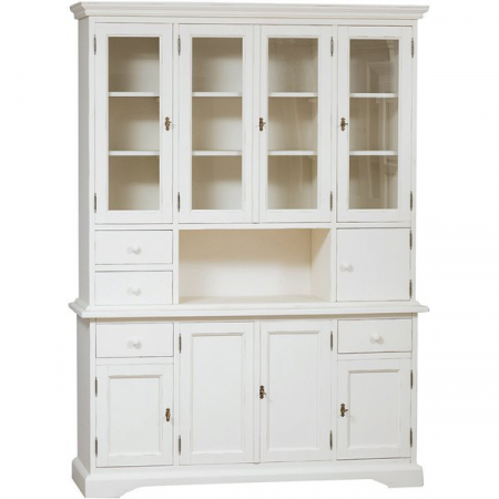 Vitrina, L156* 50*H200 cm, 4 usi si sertare Vitrine - Vitrina, L156* 50*H200 cm, 4 usi si sertare