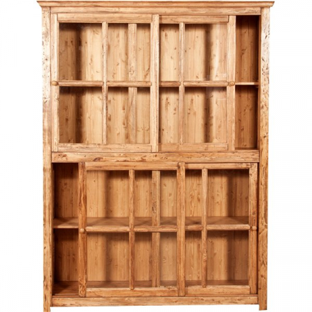 Vitrina L154*37*H212 cm, lemn masiv. [1]