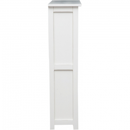 Vitrina mica,  L68*25*H98 cm,  alb antic,  lemn masiv [4]