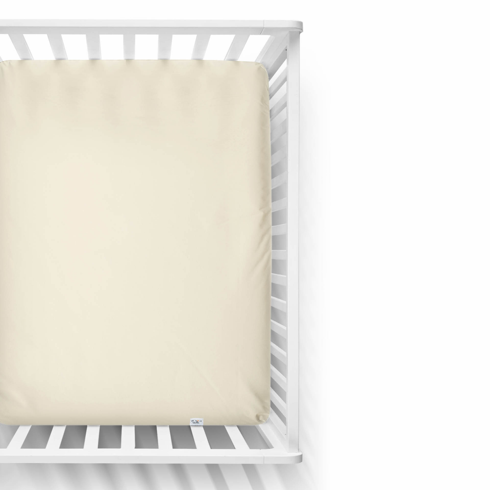Husa patut co-sleeper, bumbac 100%, Tuxi Bebe, ecru
