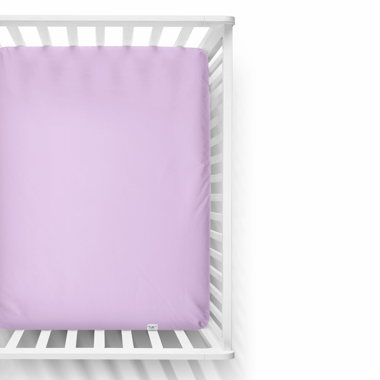Husa patut co-sleeper, bumbac 100%, Tuxi Bebe, lila