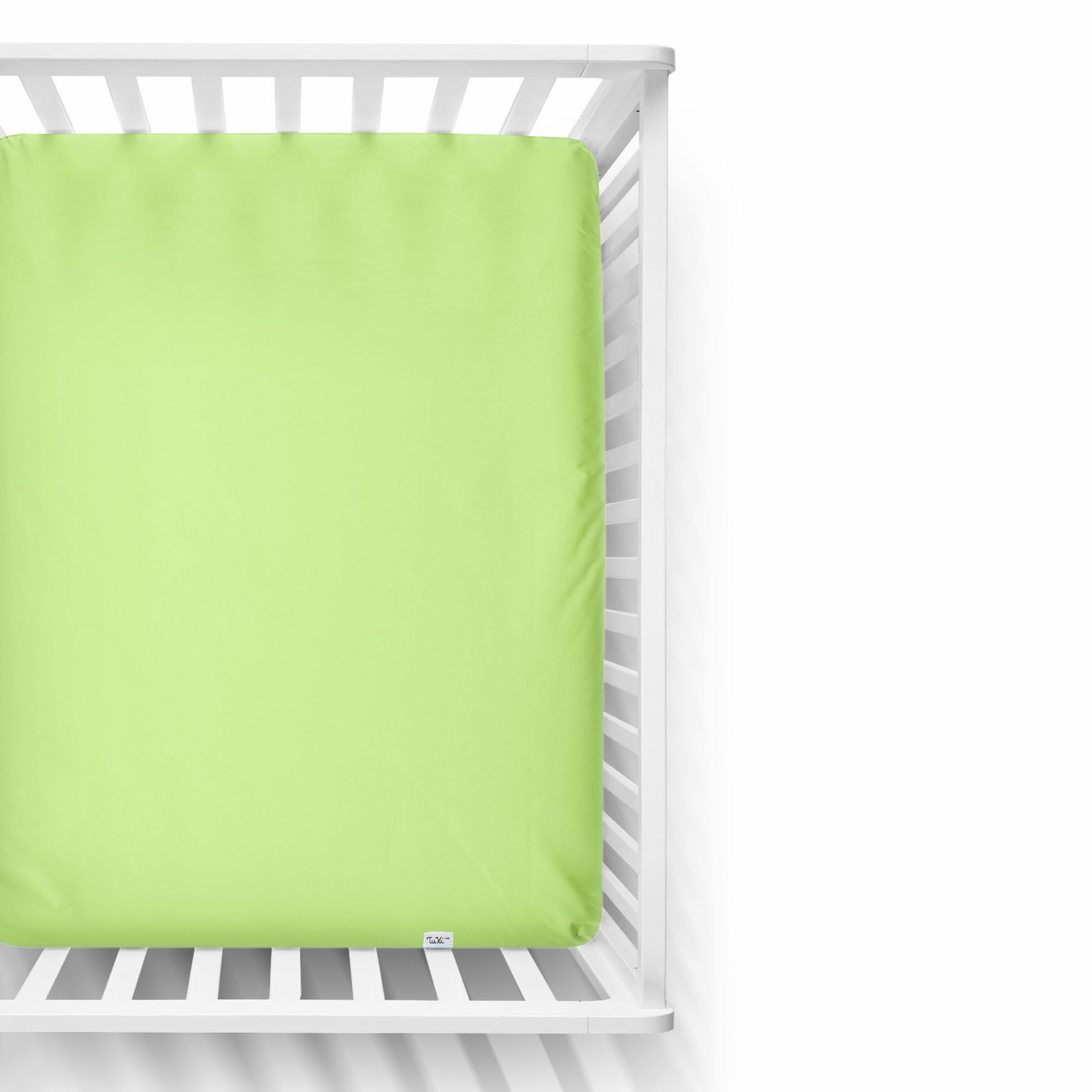 Husa patut co-sleeper, bumbac 100%, Tuxi Bebe, verde