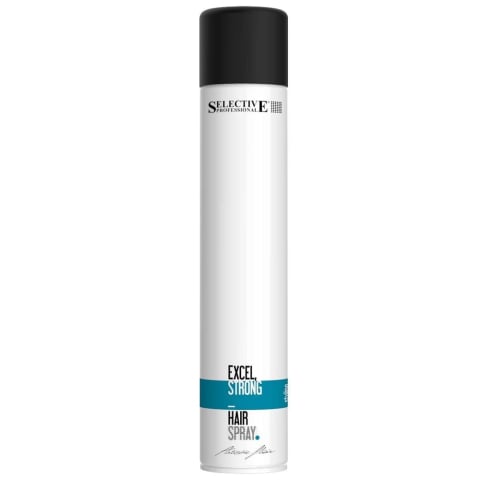 Produse styling - Lac fixativ fixare puternica, Excel Strong Hair Spray, 500 ml, Selective Professional