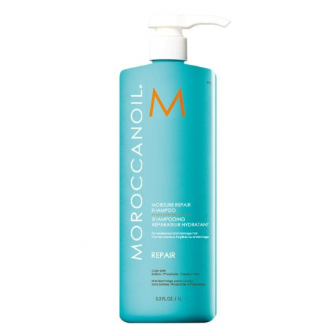 Șampoane profesionale - Sampon Moroccanoil Moisture Repair pentru par deteriorat, 1000 ml