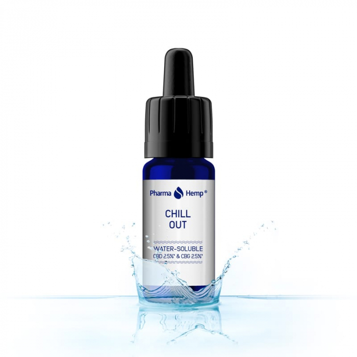 Ulei CBD+CBG 5%, 500mg, Solubil in Apa, Chill Out, Full Spectrum, 10ml [2]