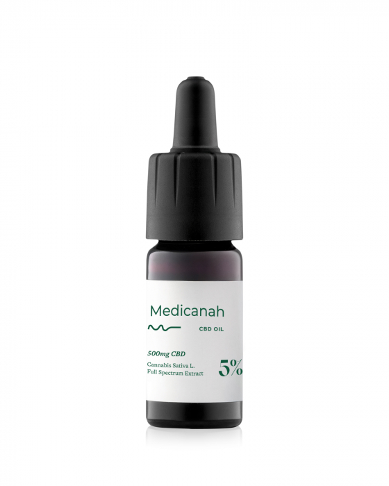 Ulei CBD 5%, 500mg, Full Spectrum, Premium, 10ml [3]