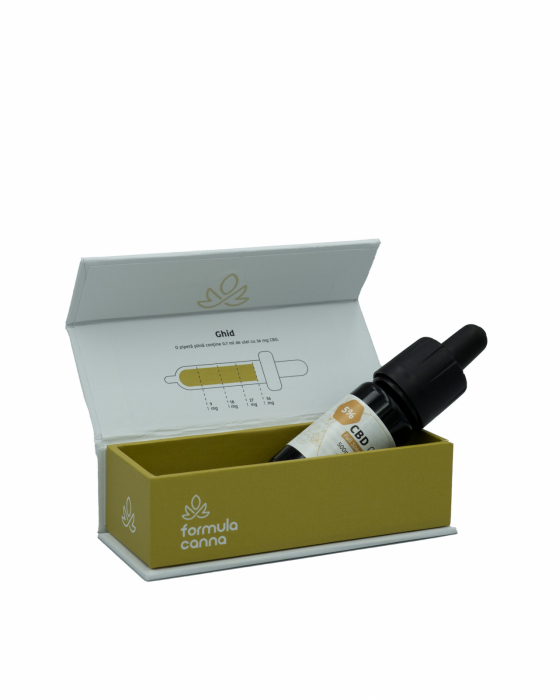 Ulei CBD 5%, 500mg, Premium Full Spectrum+, 10ml [3]