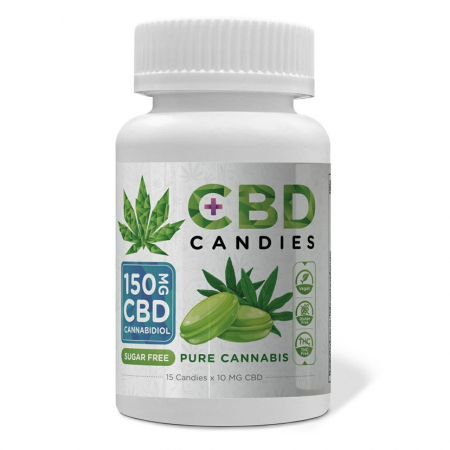 Dulciuri CBD - Bomboane CBD, Euphoria, 150mg, Pure Cannabis