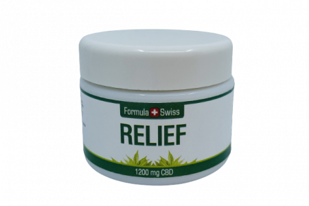 Cosmetice CBD - Crema CBD, Relief Cream 1200mg, 30ml