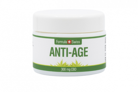 Cosmetice CBD - Crema hidratanta anti-imbatranire CBD, 300mg, 30ml