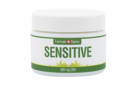 Cosmetice CBD - Crema pentru piele sensibila CBD, 300mg, 30ml