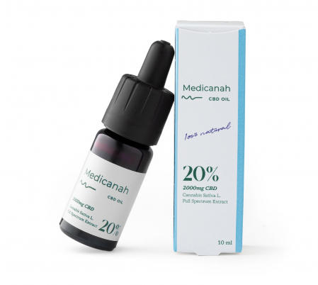 Ulei CBD - Pachet PROMO 4+1, Ulei CBD 20%, 2000mg, Full Spectrum, Premium, 10ml