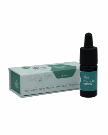 Ulei CBD 10%, 1000mg, Premium Full Spectrum+, 10ml [1]