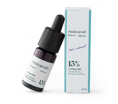Ulei CBD - Ulei CBD 15%, 1500mg, Full Spectrum, Premium, 10ml