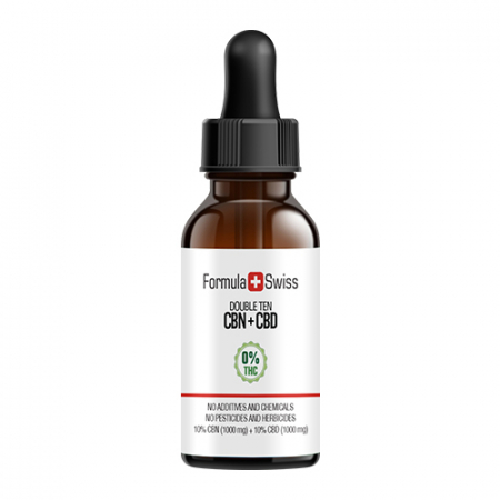 Ulei CBD - Ulei de Canabis CBN + CBD 5-10%, Premium, 10ml
