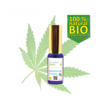 Ulei CBD - Ulei de Canepa Ozonat CBD 10%, 1000mg, Medozon Antistress, HempMedPharma, 10ml