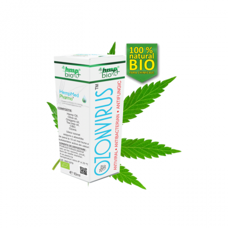 Ulei CBD - Ulei de Canepa Ozonat CBD 25mg, Ozonvirus, HempMedPharma, 10ml