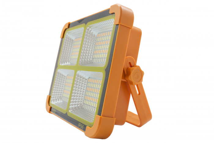 Proiector Solar Portabil 336 LED SMD , Powerbank, Alb Rece/Cald/Neutru [3]