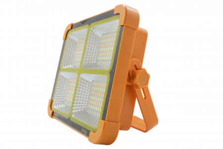Proiector Solar Portabil 336 LED SMD , Powerbank, Alb Rece/Cald/Neutru [2]