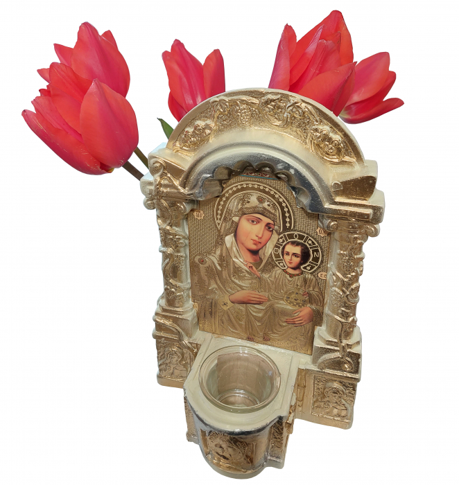 Candela ceramica Maica Domnului CDL0105-MDG [4]